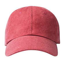 6 панельная кепка ELEMENT из 100% хлопка, темно-красный