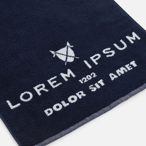 Полотенце на заказ Surpass с пестротканым логотипом, большое - рис 6.