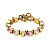 Браслет CONIAN SG PEACH/ROSE Dyrberg Kern 420113 - миниатюра