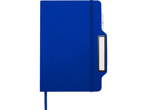 Nexus блокнот формата А5 в твердой обложке с ручкой и карандашом - Ярко-синий - рис 2.