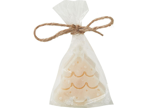 Свеча Елочка, молочный - рис 6.