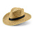 Шляпа Daydream, бежевая с черной лентой - миниатюра - рис 2.