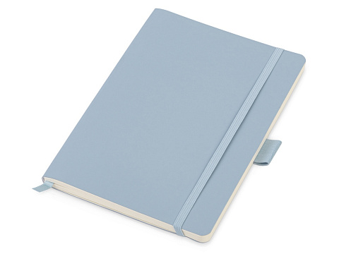 Подарочный набор с термосом, блокнотом, ручкой и чаем, голубой - рис 3.