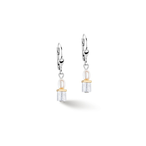 Серьги White Coeur de Lion *1126/20-1400