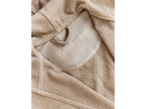 Халат Valerie Concept BRC Beige XL - рис 8.