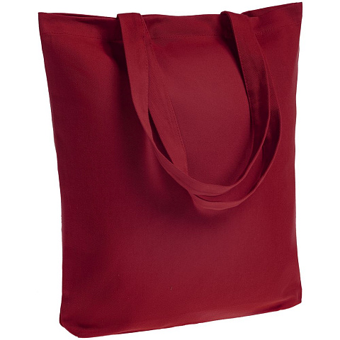 Холщовая сумка Avoska, бордовая - рис 2.