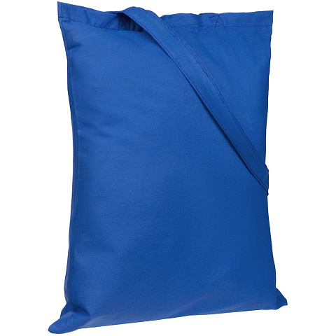 Холщовая сумка Basic 105, ярко-синяя - рис 2.