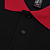 Рубашка поло Prince 190, черная с красным - миниатюра - рис 4.
