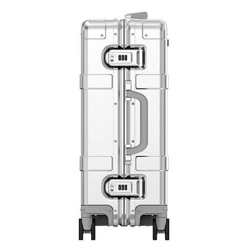 Чемодан Metal Luggage, серебристый - рис 4.