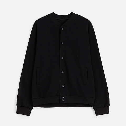 Бомбер унисекс Nuppu, черный - рис 3.