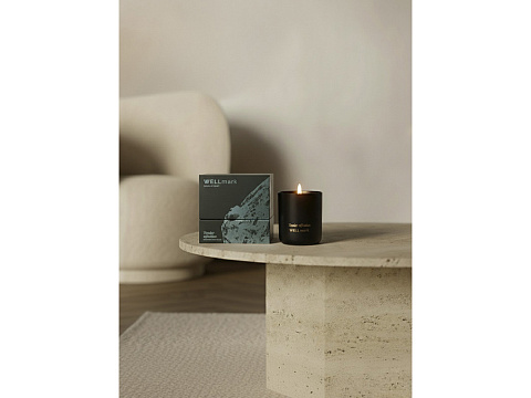 Ароматическая свеча Wellmark Tender Affection - сплошной черный - рис 8.