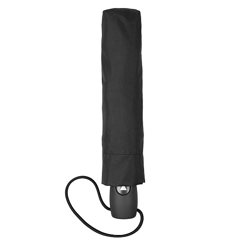 Зонт складной Comfort, черный - рис 5.