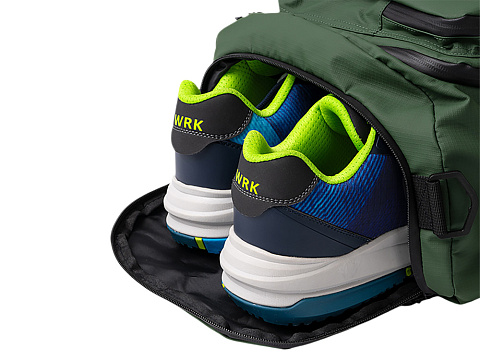 Многофункциональный водонепроницаемый рюкзак HOBART/ХОБАРТ, темно-зеленый - рис 4.