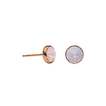 Пусеты Rose Water Opal Fiore Luna SWE297 RWO RG