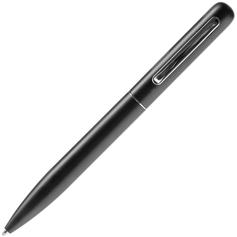 Ручка шариковая Scribo, матовая серая - рис 3.