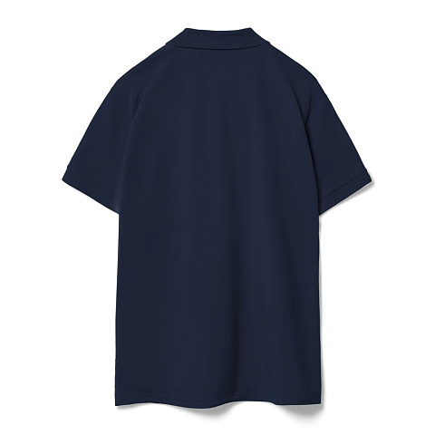 Рубашка поло мужская Virma Premium, темно-синяя - рис 3.