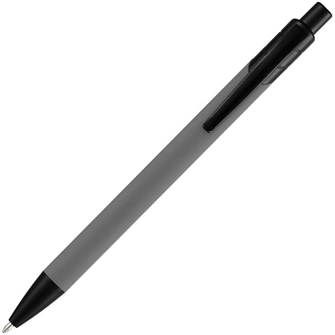 Ручка шариковая Undertone Black Soft Touch, серая - рис 5.