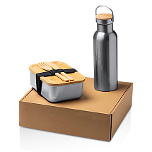Набор с ланч-боксом и бутылкой BAGNER/БАГНЕР