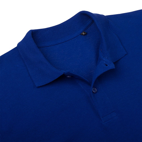Рубашка поло мужская Inspire, синяя - рис 4.