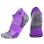 Набор из 3 пар спортивных женских носков Monterno Sport, красный фиолетовый и розовый - миниатюра - рис 4.