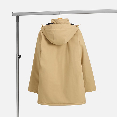 Куртка-парка унисекс Sfera, бежевая - рис 3.