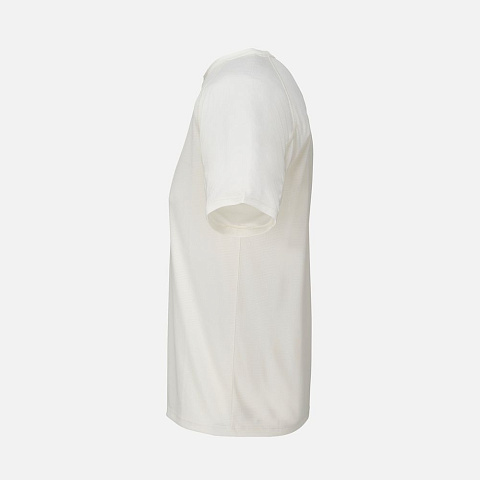 Футболка спортивная унисекс Vortex, молочно-белая - рис 4.