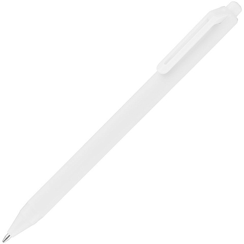 Ручка шариковая Cursive Soft Touch, белая - рис 2.