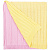 Плед Friolenta, желтый с розовым - миниатюра - рис 3.