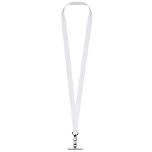 Ланъярд 2 см под сублимацию с трендовым карабином и металлическим держателем для телефона, черный