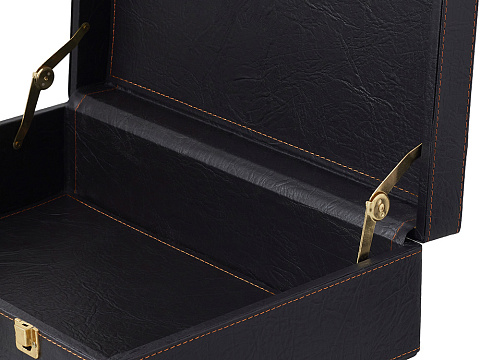 Дипломат подарочный, темно-коричневый - рис 4.