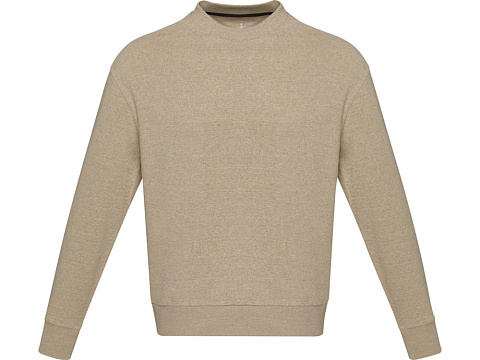 Jet унисекс Aware™ свитер с круглым вырезом из переработанных материалов - Oatmeal - рис 2.