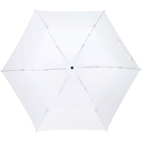 Зонт складной Luft Trek, белый - рис 4.