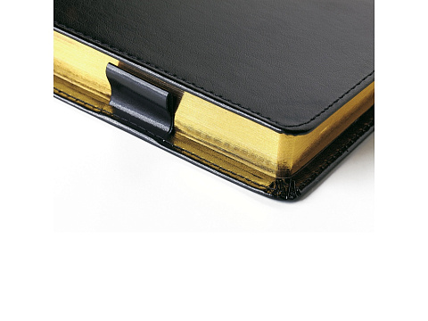 Ежедневник полудатированный портфолио А5  PROFY черный - рис 6.