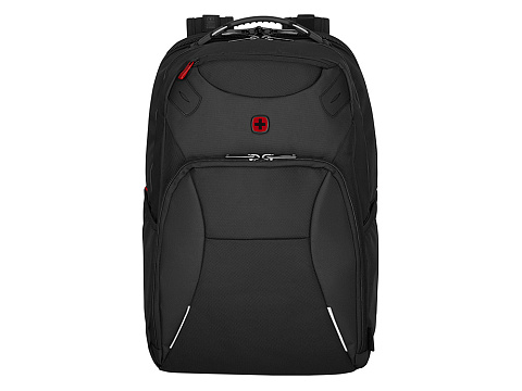 Рюкзак WENGER Cosmic 17, чёрный, переработанный ПЭТ/ПВХ/полиэстер, 34 x 23 x 49 см, 30 л - рис 3.