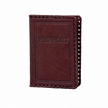 Кожаная обложка на паспорт "Passport"
