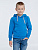 Толстовка с капюшоном детская Kirenga Kids, бирюзовая - миниатюра - рис 4.