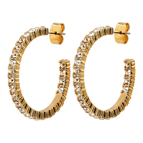 Серьги PINA SG GOLDEN Dyrberg Kern 480048 - рис 4.