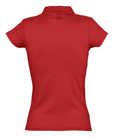 Рубашка поло женская Prescott Women 170, красная - рис 3.