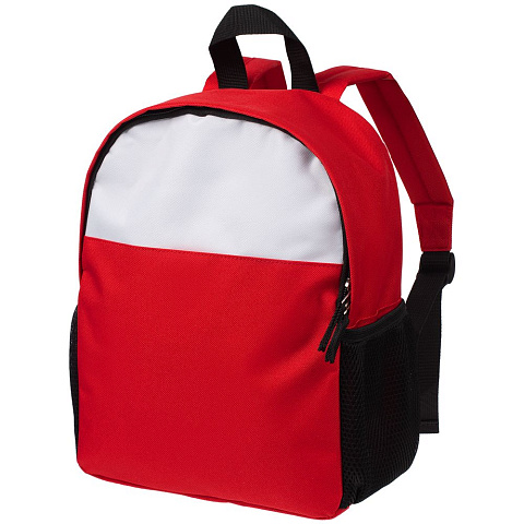 Детский рюкзак Comfit, белый с красным - рис 6.
