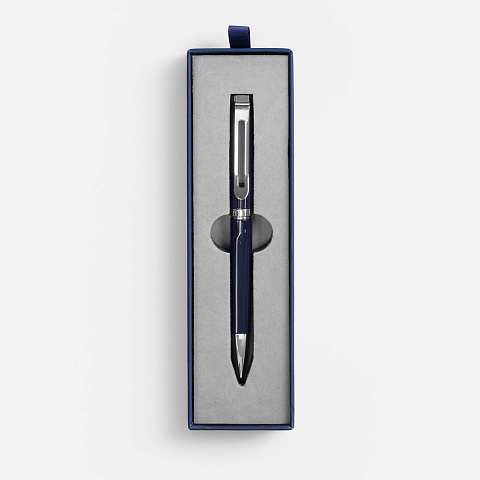 Ручка шариковая Phase, ver.2 в футляре, синяя - рис 3.