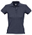 Рубашка поло женская People 210, темно-синяя (navy) - миниатюра