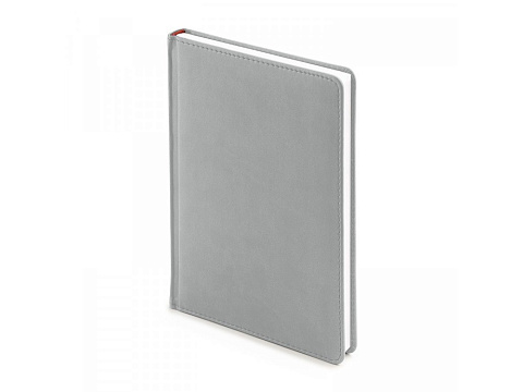Ежедневник недатированный А5 Velvet, серебряный (Р)