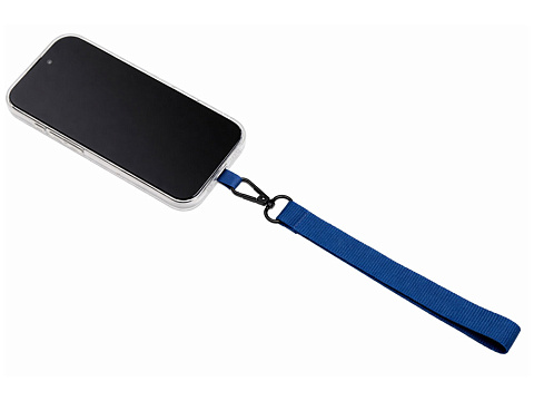 Ремешок на руку для телефона Рист, темно-синий - рис 4.