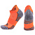 Набор из 3 пар спортивных женских носков Monterno Sport, фиолетовый, зеленый и оранжевый - миниатюра - рис 7.