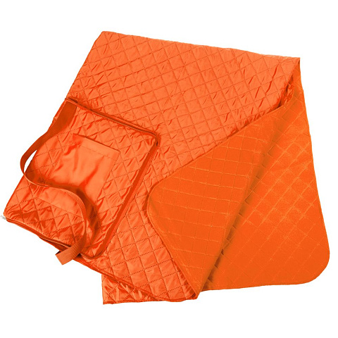Плед для пикника Soft & Dry, темно-оранжевый - рис 4.