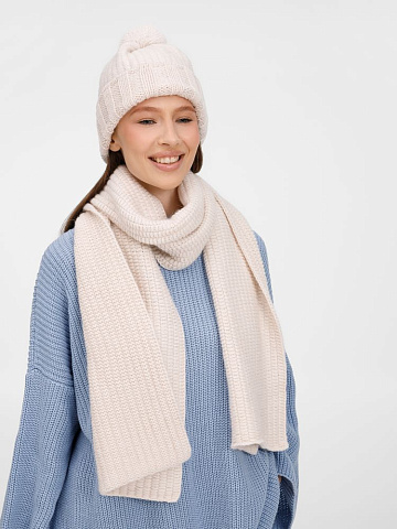 Шарф Frissonelle, жемчужно-белый - рис 9.