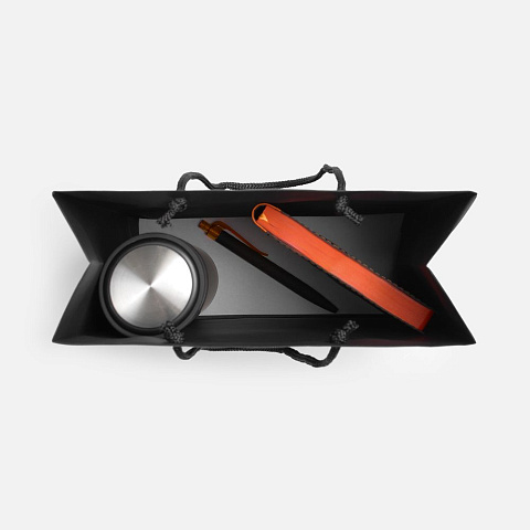 Набор Nice Twice Pack, черный с оранжевым - рис 3.