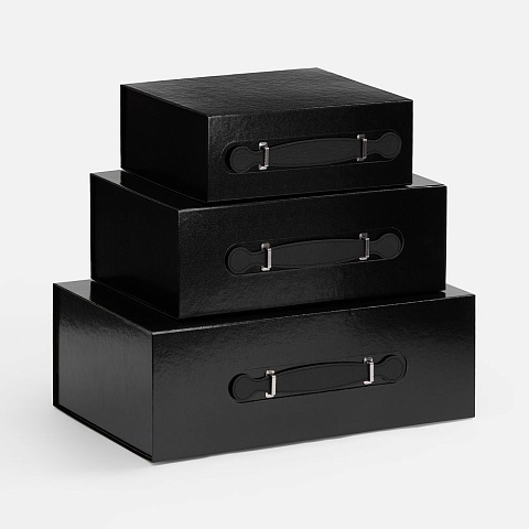 Коробка складная Holdfold, S, черная - рис 8.