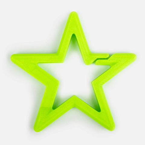 Брелок Impreso, 3D-печать на заказ, звезда - рис 2.