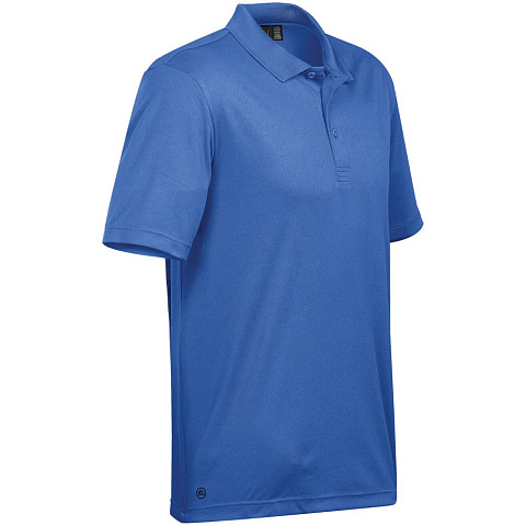 Рубашка поло мужская Eclipse H2X-Dry, синяя - рис 3.